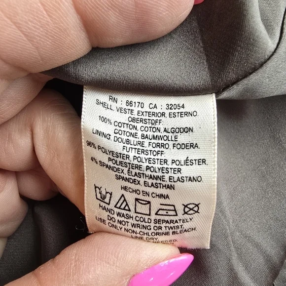 Anthropologie By Postmark Brown Cream Wood Grain Straight Print Pencil Skirt 8 - Picture 7 of 7